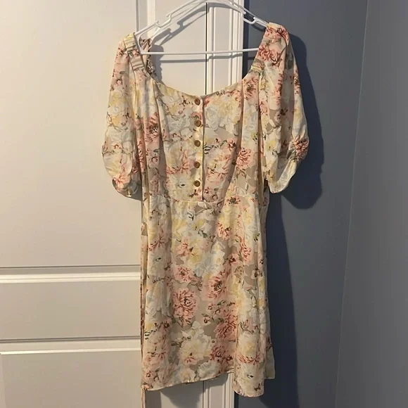 lauren conrad mini dress LC Lauren Conrad White Lace Mini Dress Size 4